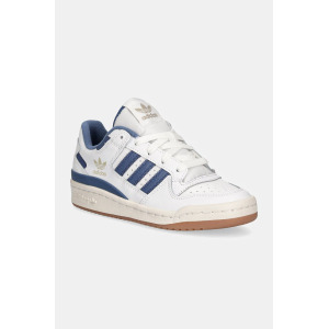 Детские кожаные кроссовки adidas Originals FORUM LOW CL, белый