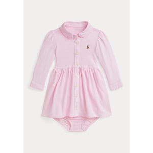 Повседневное платье OXFORD MESH DRESS & BLOOMER SET Ralph Lauren, розовый