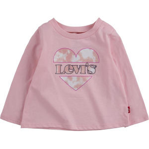 Футболка Levi'S Long Sleeve Tee Shirt, цвет Fair Orchid