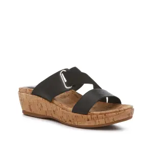 Сандалии Coco Wedge Sandal Hush Puppies, черный