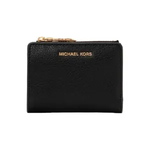 Элегантный кожаный кошелек Michael Kors, черный