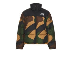 Куртка Nuptse 1996 года в стиле ретро The North Face, цвет TNF Black Block Camo