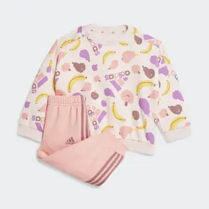 Спортивный костюм Adidas Sportswear "I FRUIT FT JOG" (2 шт.), цвет Sandy Pink