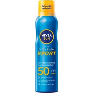 Sun Uv Dry Protect Sport Солнцезащитный спрей Spf 50 200 мл, Nivea