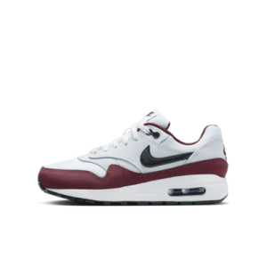 Кроссовки Nike Air Max 1, цвет White/Dark Team Red/Pure Platinum/Black