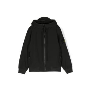 Куртка детская Stone Island на молнии, черный