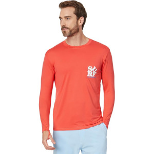 Пляжная футболка Quiksilver Everyday Surf Tee Rashguard Surf Tee, цвет Cayenne