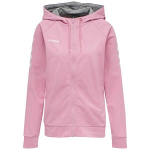 Толстовка Hummel Go Cotton Full Zip, розовый