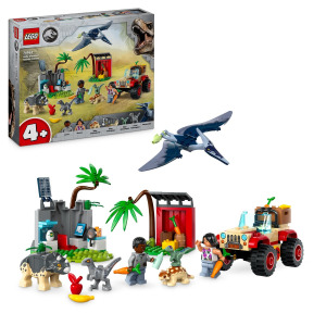 LEGO Jurassic World, блоки, Центр спасения детенышей динозавров, 76963