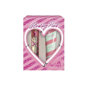 Туалетная вода унисекс Estuche Glowing Pink Eau de Toilette Pink Sugar, Set 2 productos