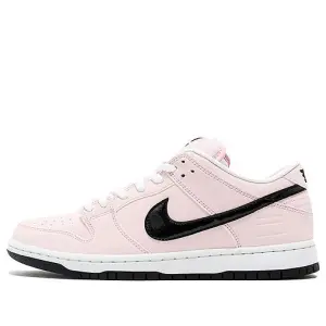 Кроссовки sb dunk low Nike, розовый