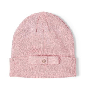 Шапка Kate Spade New York Metallic Beanie, цвет Grapefruit Soda