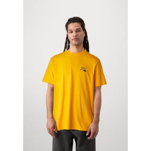 Принт на футболке BUBBLE LOGO DNA UNISEX Quiksilver, желтый