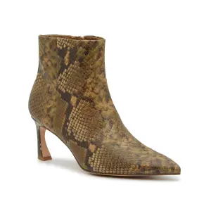 Ботильоны Drusila Bootie Vince Camuto, цвет tan_brownsnakeprintsynthetic