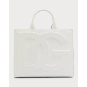 Сумка-тоут Beatrice из телячьей кожи с тисненым логотипом DG Dolce&Gabbana