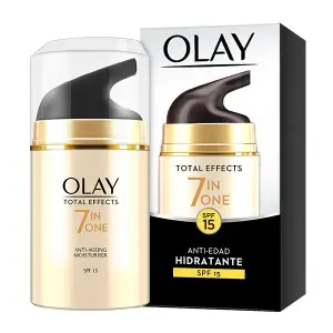 Увлажняющий антивозрастной крем с защитой Total Effects 7 En 1 Anti-Ageing Moisturiser Spf 15 Olay, 50 ml