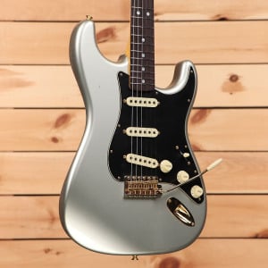 Электрогитара Fender Custom Shop Limited 1965 Dual-Mag Stratocaster Journeyman Relic - Aged Inca Silver - CZ570746 - PLEK'd