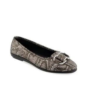 Балетки Bentley Ballet Flat Aerosoles, цвет black_silvermetallicsnakeprint