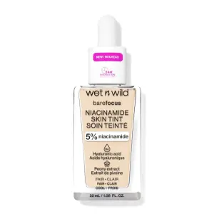 Праймер base de maquillaje bare focus niacinamide skin tint Wet N Wild, цвет fair