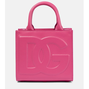 Кожаная сумка-тоут DG Daily Mini Dolce&Gabbana, розовы�