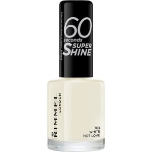 Лак для ногтей London 60 Seconds Super Shine 703 White Hot Love 8 мл, Rimmel