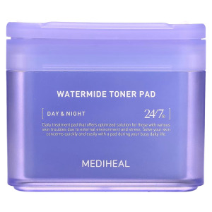 Подушечки с тонером Mediheal Watermide Toner Pad, 100 подушечек