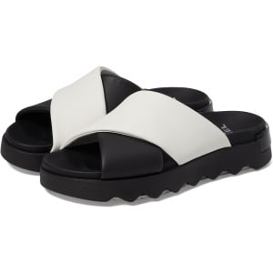 Сандалии SOREL Viibe Crisscross Slide, цвет Black/Sea Salt