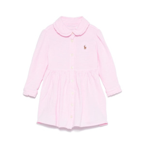 Платье Ralph Lauren Kids Polo Pony, розовый