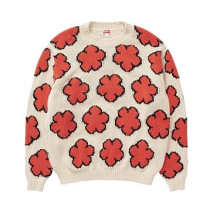 Джемпер Kenzo All Over Boke Flower Jumper, красный