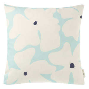 Чехол на подушку Tom Tailor Scandi Flower, 45x45x1 см, синий