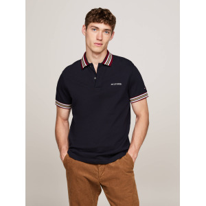 Поло Tommy Hilfiger Regular Fit, темно-синий