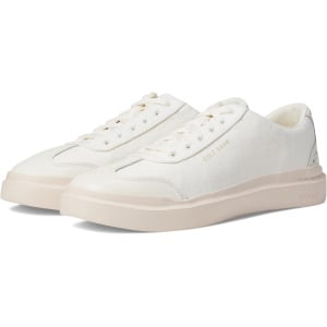 Кроссовки Cole Haan Grandpro Rally Canvas T-Toe, цвет Egret/Silver Peony