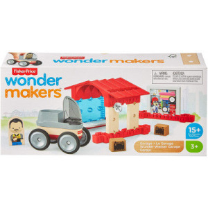 Строительные блоки для гаража Fisher Price Wonder Makers