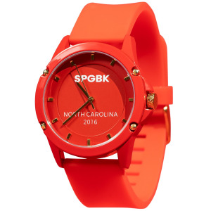 Часы унисекс 71st красный силиконовый ремешок 44 мм SPGBK Watches, красный