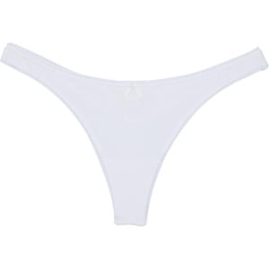 Стринги Eberjey Pima Goddess - The Everyday Thong 3 Pack, цвет White/White/White