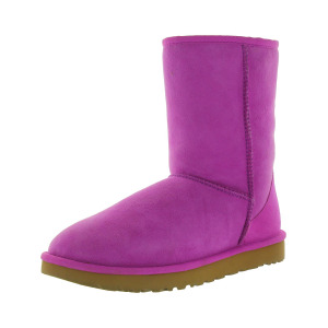 Женские повседневные замшевые ботинки Classic Short II на подкладке UGG, цвет Purple Ruby