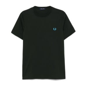 Футболка Fred Perry Ringer, зеленый