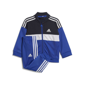 Спортивный костюм Adidas Sportswear Tiberio 3-Stripes Colorblock Shiny, синий