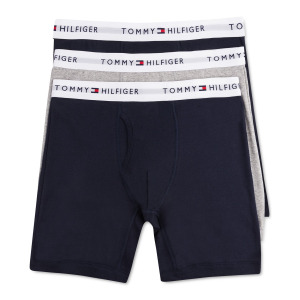 Мужские 3-комп. Классические хлопковые трусы-боксеры Tommy Hilfiger