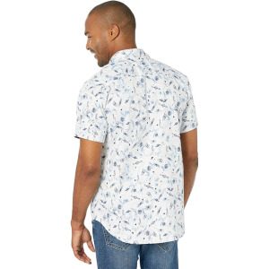 Рубашка Robert Graham Orbit Short Sleeve Woven Shirt, белый