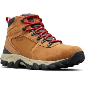 Походная обувь Columbia Newton Ridge Plus II Suede Waterproof, цвет Elk/Mountain Red