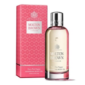 Molton Brown Ухаживающее масло для тела с огненно-розовым перцем 100 мл