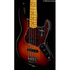 Басс гитара Fender American Professional II Jazz Bass 3-Color Sunburst Maple Fingerboard Bass Guitar-US210019733-8.99 lbs