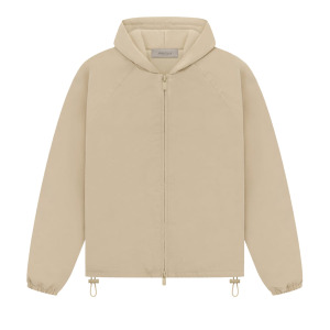 Детская куртка на молнии Fear of God Essentials, песочный цвет