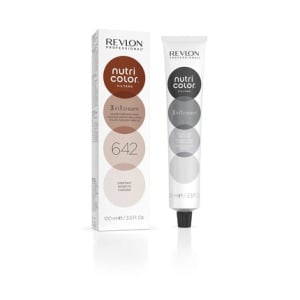 Профессиональный крем-краска Nutri Color 642 Каштан 100мл, Revlon