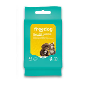 Салфетки Freedog Mango 18X20см 25 тоаллитов Freedog