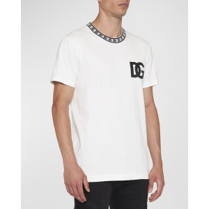Мужская футболка с воротником DG Dolce&Gabbana