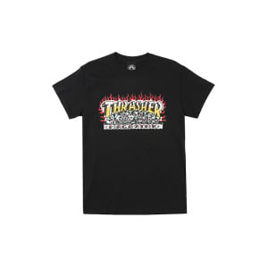 Thrasher Футболка унисекс «Трэшер», Черный