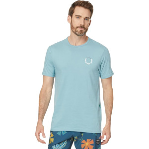 Футболка VISSLA Solar Spirals Organic Tee, цвет Stone Blue