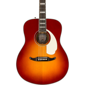 Fender California Palomino Винтажная акусто-электрическая гитара Sienna Sunburst